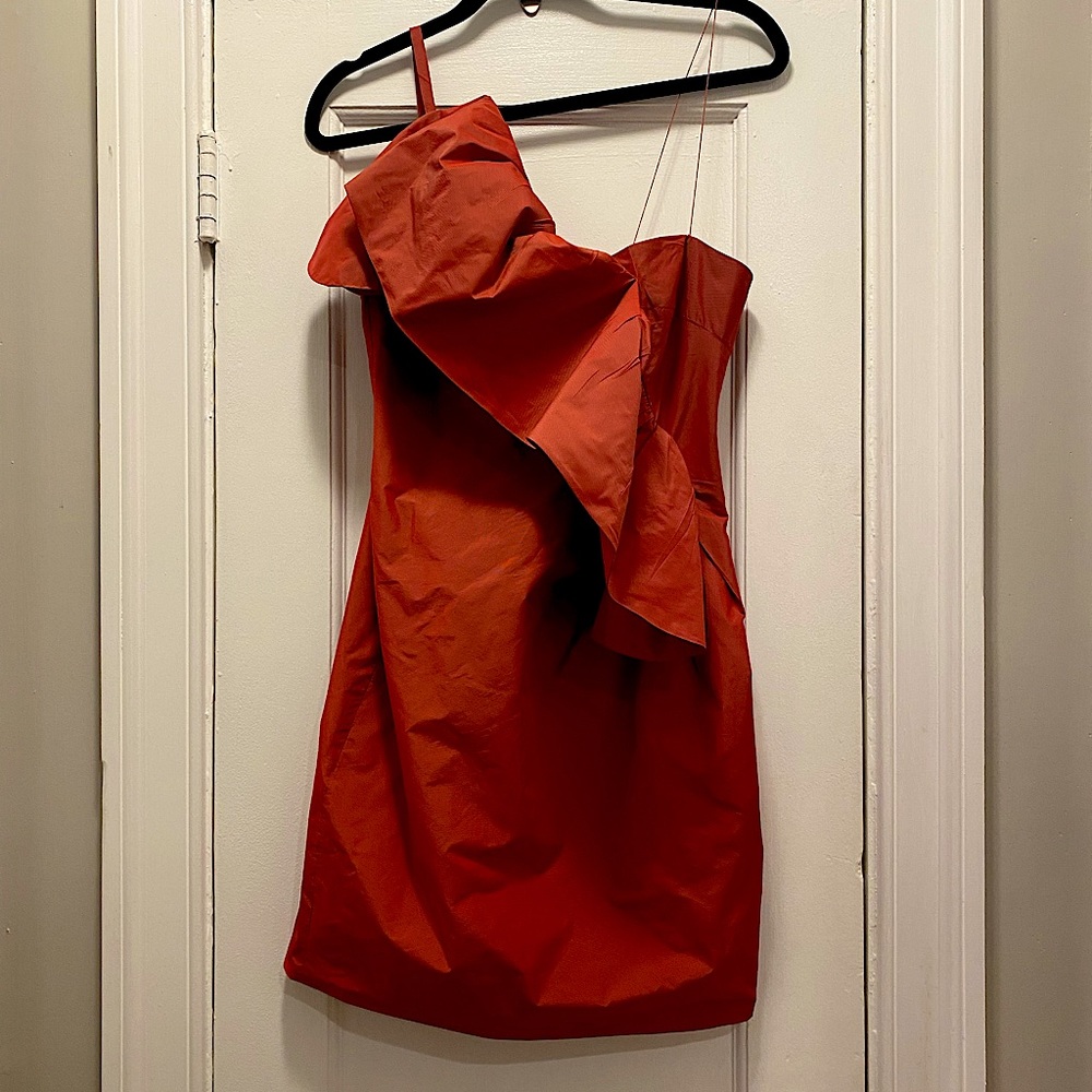 Robert Rodriguez One Shoulder Cocktail Dress size 6